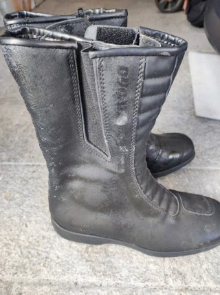 Stivali Moto Donna Neri