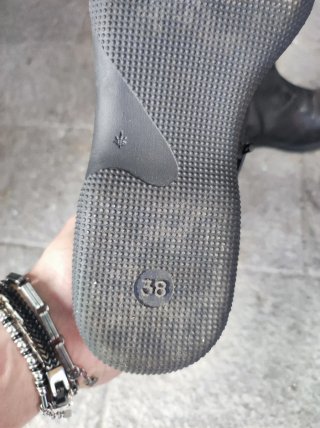 Stivali Moto Donna Neri