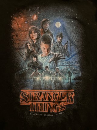 Sudadera Stranger Things Negra