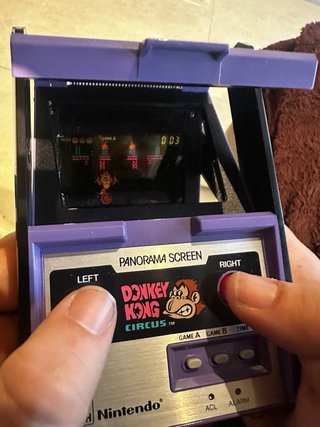 Game & Watch Donkey Kong Circus Panorama
