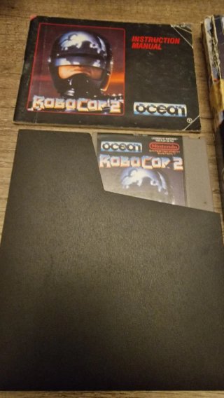 RoboCop 2 NES Completo Caja Manual Cartucho