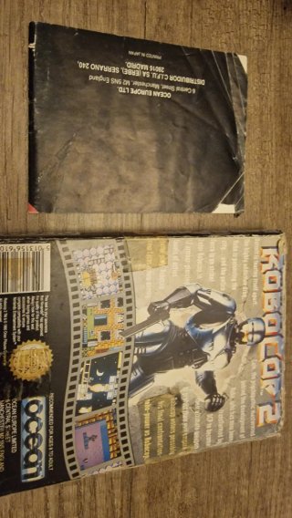RoboCop 2 NES Completo Caja Manual Cartucho