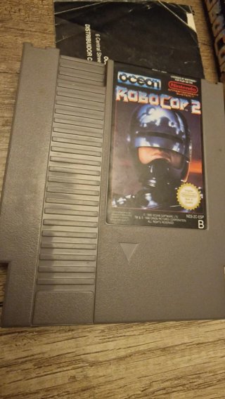 RoboCop 2 NES Completo Caja Manual Cartucho