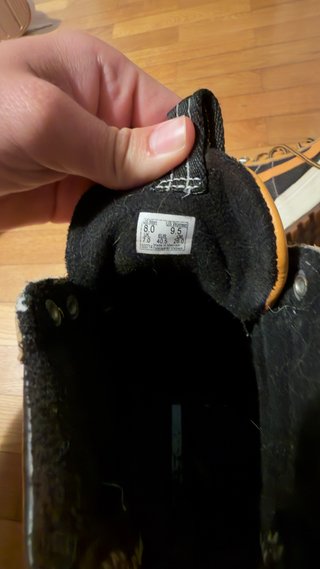 Zapatillas Vans Altas Marrones y Amarillas