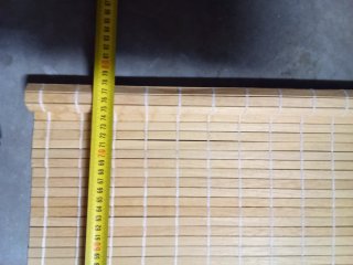 Tende in bambù beige