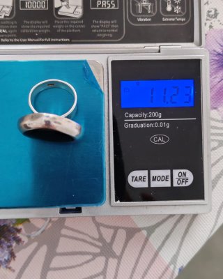 Anillo Plata 925 Negra