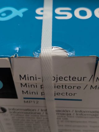 Proyector Mini Poss MP12 FHD 1080P precintado