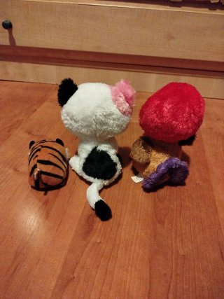 Lote 3 peluches Ty originales