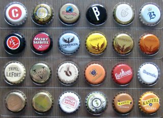 Collezione di lattine di birra Chapas