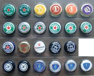 Collezione di lattine di birra Chapas