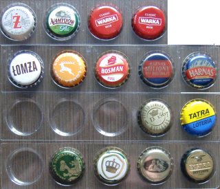 Collezione di lattine di birra Chapas