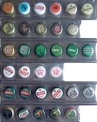 Collezione di lattine di birra Chapas