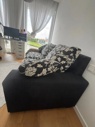 Sofá cama tela estampado floral