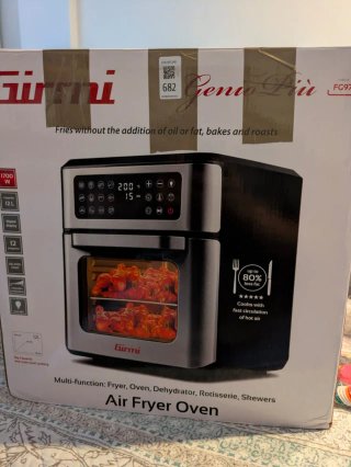 Freidora de aire Girmi 12L NUEVA