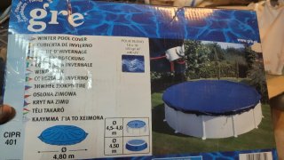 Funda Invierno Piscina GRE 4,80m