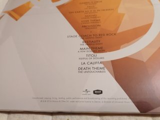 Vinilo Doble LP Ennio Morricone -60 Years of Music