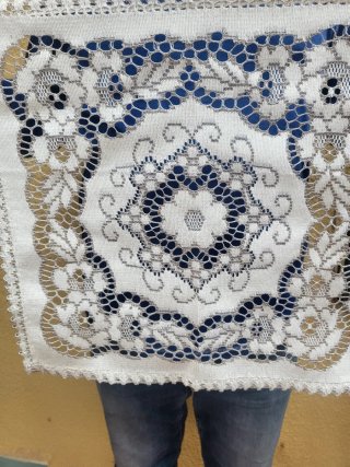 Colcha decorativa de tela