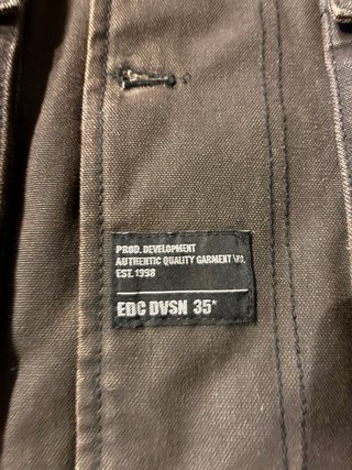 Chaqueta motera estilo militar