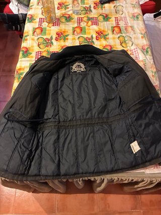 Chaqueta motera estilo militar