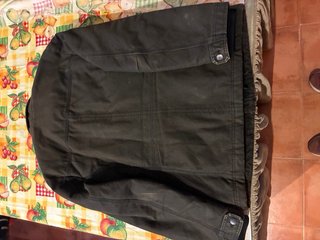 Chaqueta motera estilo militar