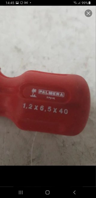 Destornillador de carrocero PALMERA