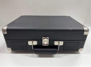 Tocadiscos Maletín Bluetooth USB AETKFO Negro