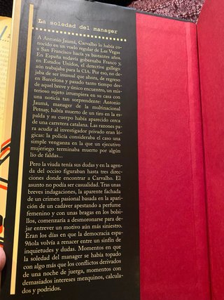 Vázquez Montalbán Carvalho 4 libros x 12€