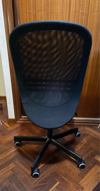 Silla de oficina IKEA negra