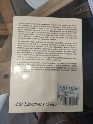Las épocas de la literatura española