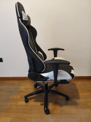 Silla Gaming Reclinable con Reposapiés