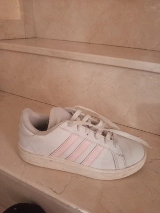 Zapatillas niña Adidas Blancas