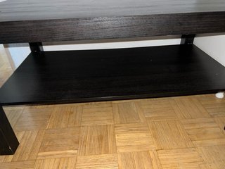 Mesa de centro IKEA LACK Negro