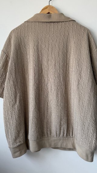 Polo Zara Hombre Beige
