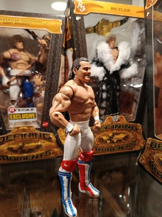British Bulldog figura WWE Mattel Elite