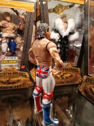British Bulldog figura WWE Mattel Elite