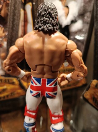 British Bulldog figura WWE Mattel Elite