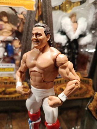 British Bulldog figura WWE Mattel Elite