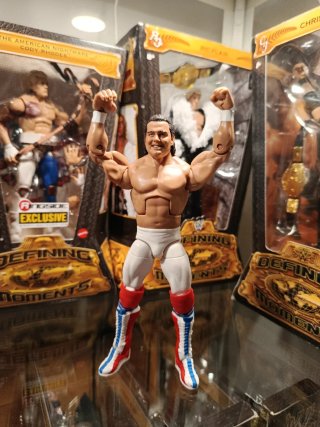 British Bulldog figura WWE Mattel Elite