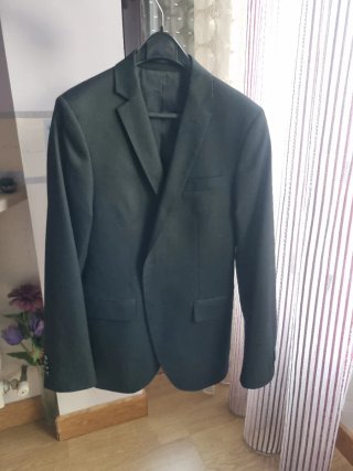 Chaqueta y pantalón de traje DI-BYE color negro