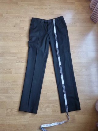 Chaqueta y pantalón de traje DI-BYE color negro