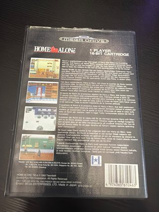 Juego Mega Drive Home Alone Sega