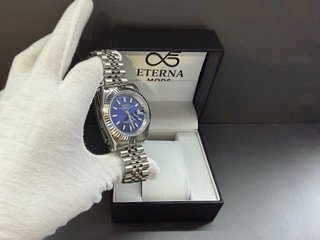 Seiko Mod Datejust Azul