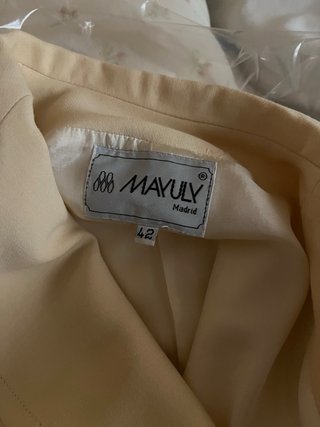 Conjunto dos piezas vintage de chaqueta y falda