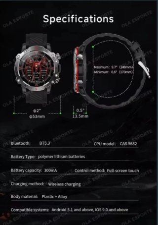 Reloj inteligente a estrenar.