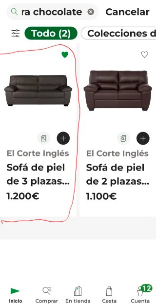 Sofá de Piel Marrón Oscuro Alta Calidad