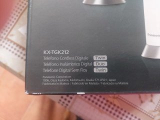2 Telefoni Cordless Panasonic Bianchi