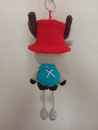Llavero Chopper Crochet