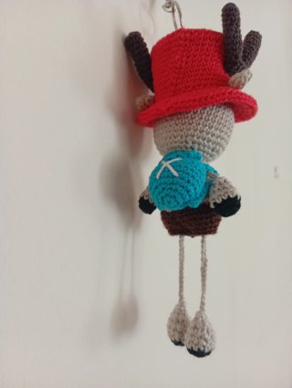 Llavero Chopper Crochet