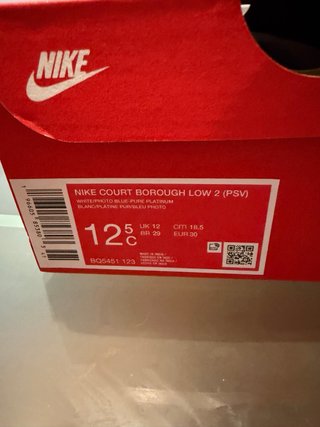 Zapatillas Nike Niño Negro Velcro