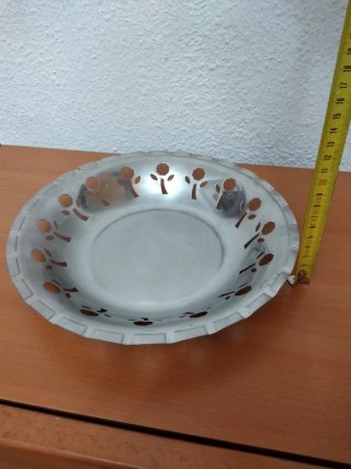 Frutero de metal 26 cm